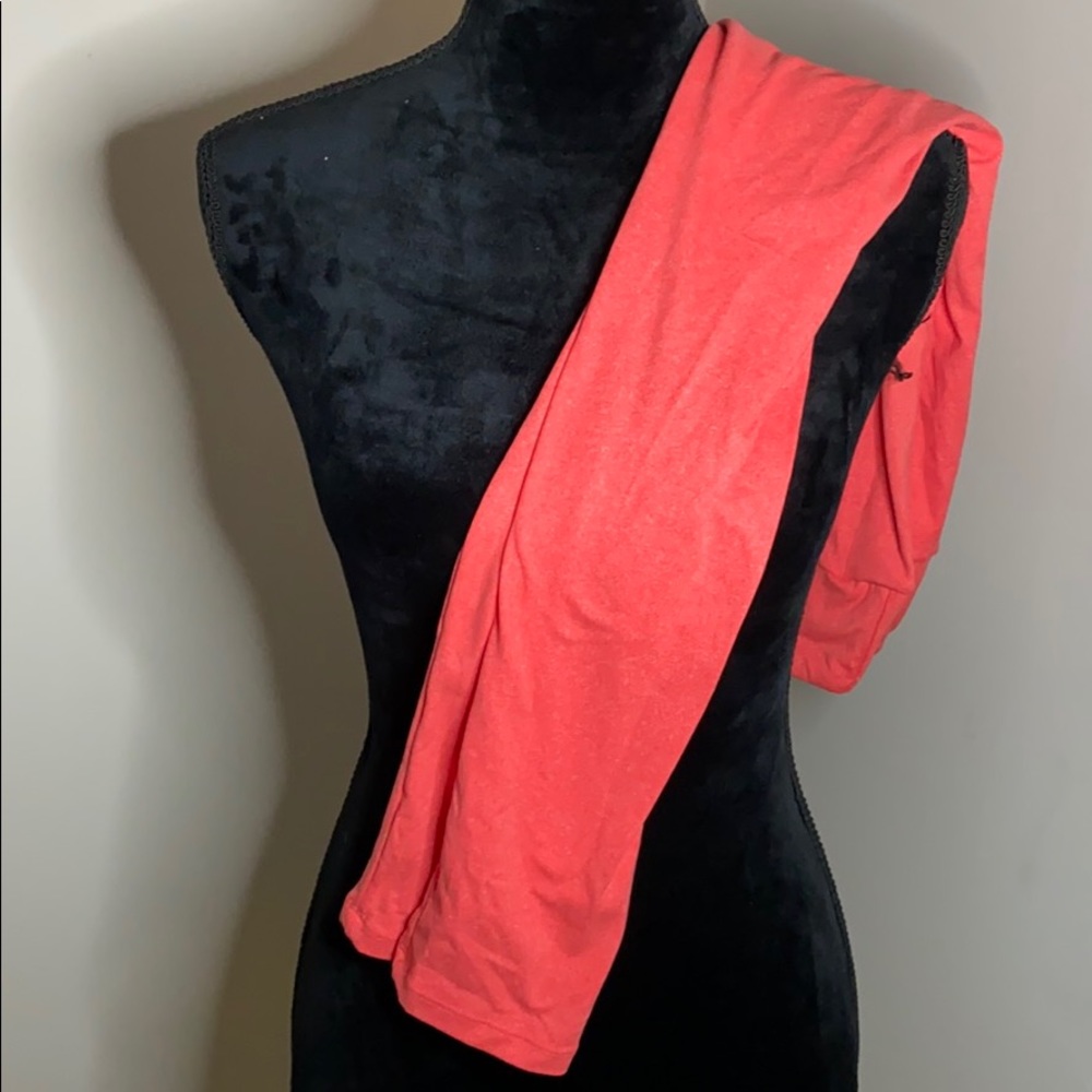 NEW NWOT Lularoe OS one size red leggings athletic